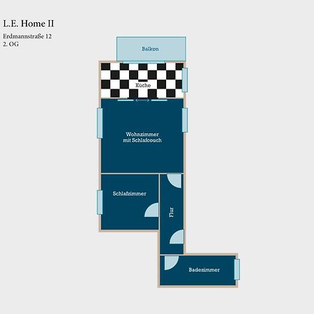 L.E. Home II ライプツィヒ エクステリア 写真